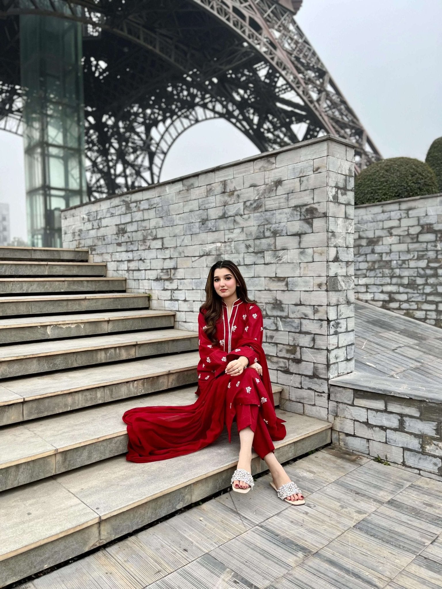 Lilly Emb 3pc - Riwaiti Rang