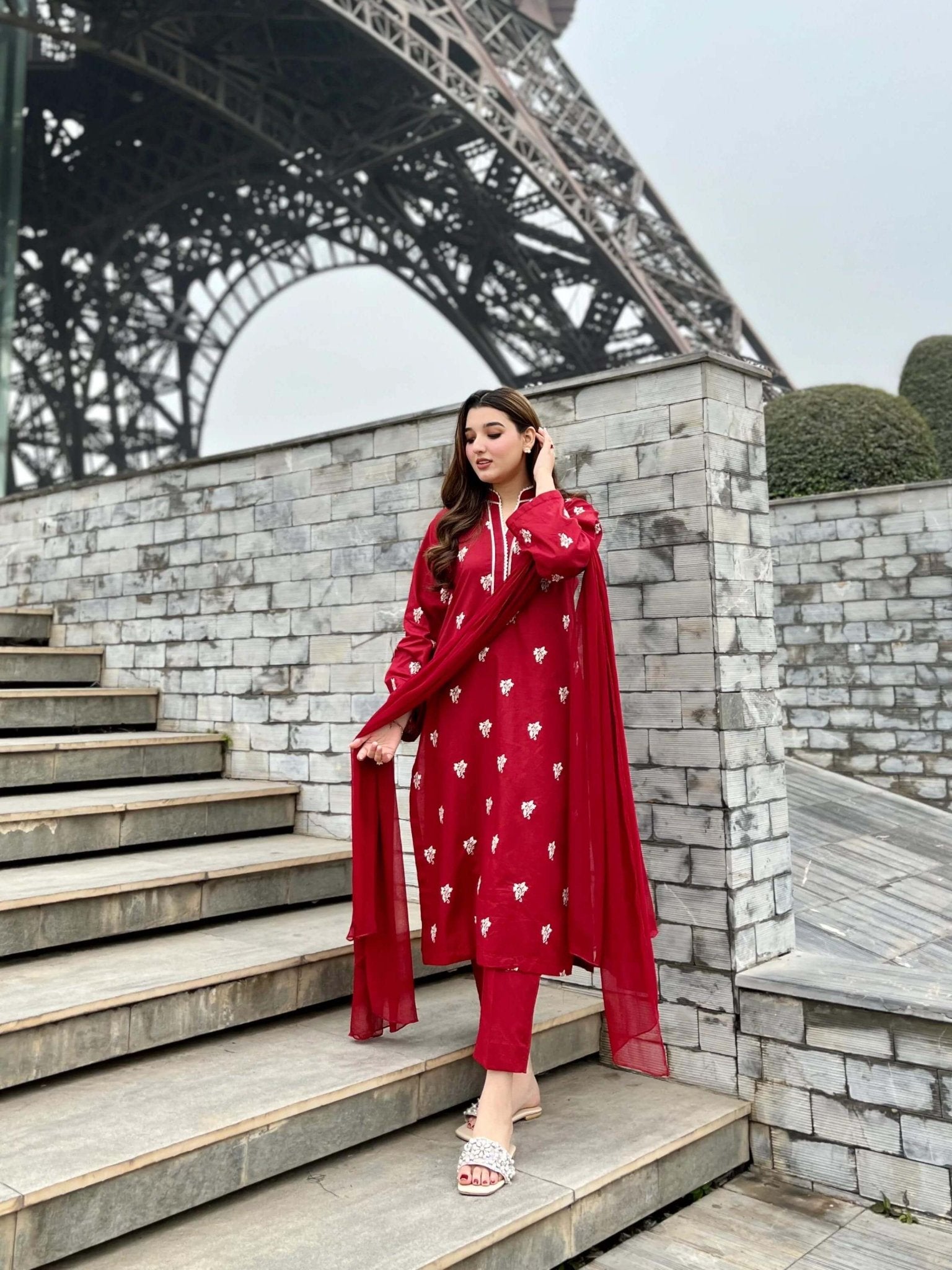 Lilly Emb 3pc - Riwaiti Rang