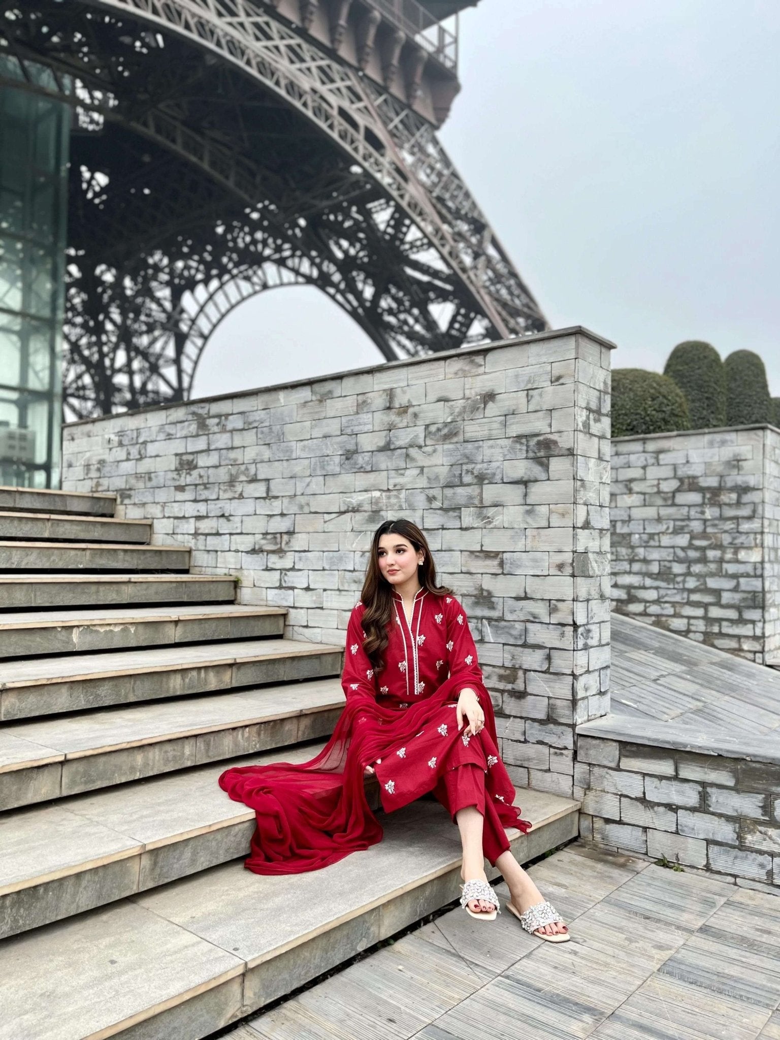 Lilly Emb 3pc - Riwaiti Rang